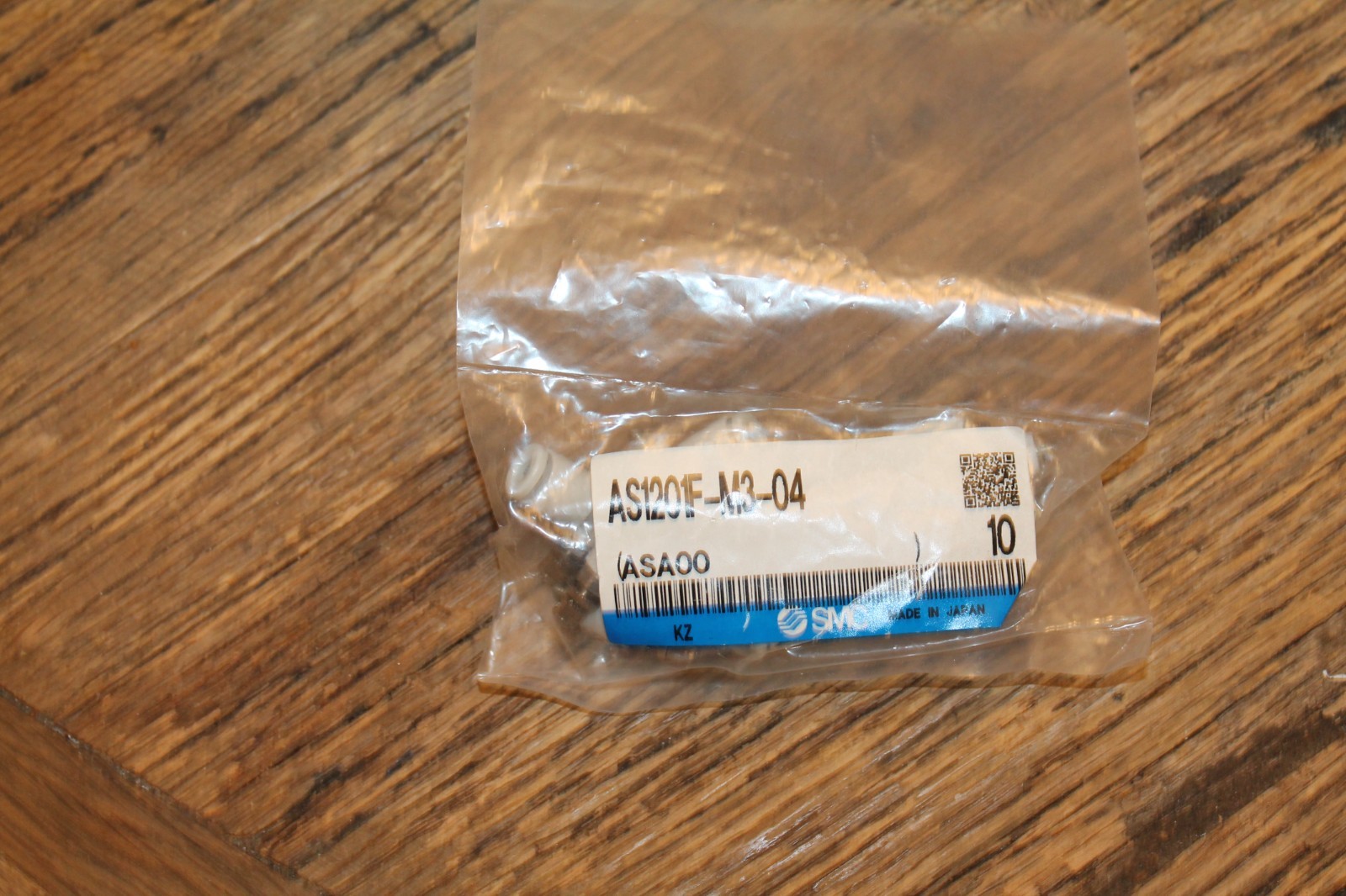 10PCS New SMC AS1201F-M3-04 Flow Control Valve USA Not Chinese Knockoff