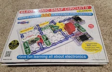 Rare Learn Electronics Kit Doctor Toy Award Elenco Snap Circuits Sc-300 Detector