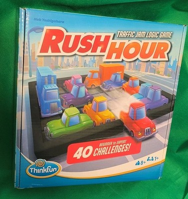 ThinkFun Rush Hour Traffic Jam Logic Game - Engaging STEM Toy for Kids Age 8+