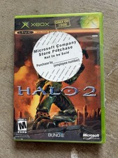 Halo 2 Original Xbox Complete CIB Microsoft Store Edition Disc Untested