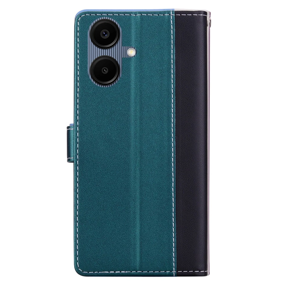 Flower Leather Wallet Phone Case for Samsung A34 A35 A15 A24 A16 A55 A54 A53 A14 - Image 3 of 4