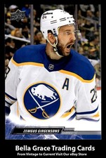 2022-23 Upper Deck Zemgus Girgensons #274 Buffalo Sabres NHL Hockey