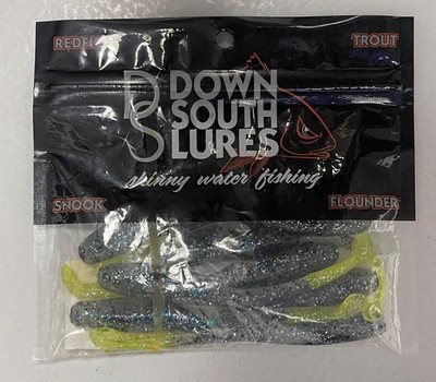 DOWN SOUTH LURES FROZEN SMOKE 8 PACK 4 INCH