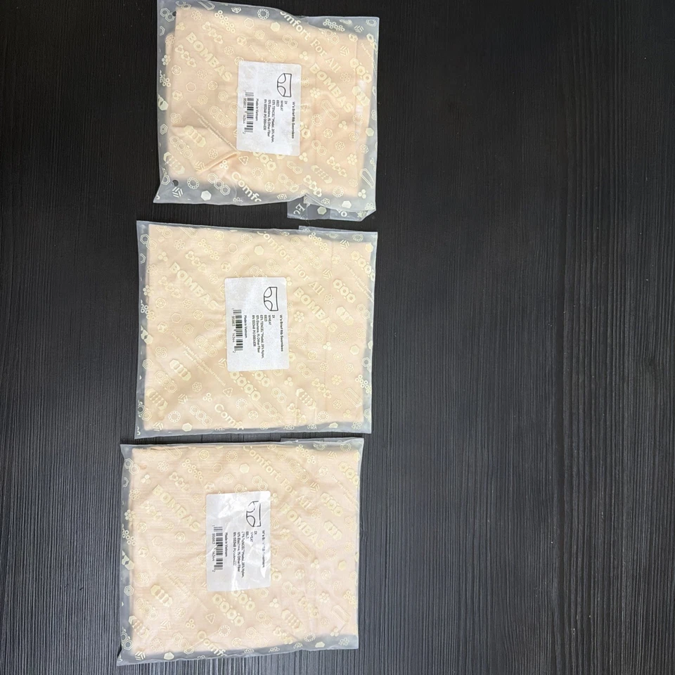 3 Pairs Bombas Womens Wheat/Tan brief  Seamless Panties Size 2X  New in package  - Image 4 of 4