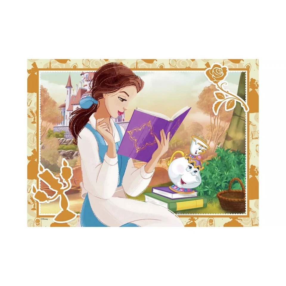Ravensburger Disney Princess Bumper 4-Jigsaw Puzzle Pack 36x26cm Kids 5y+ - image 4 of 4