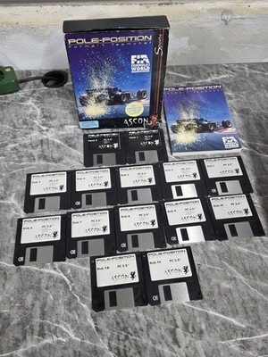 Pole Position Formel 1 Teamchef Ascon Sports F1 3,5 DISKETTE PC Big Box OVP