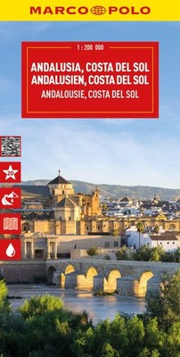 Andalusia, Costa del Sol Marco Polo Map, Marco Polo