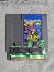 ZEN Intergalactic Ninja - NES Nintendo 1993 Near Complete Tested 