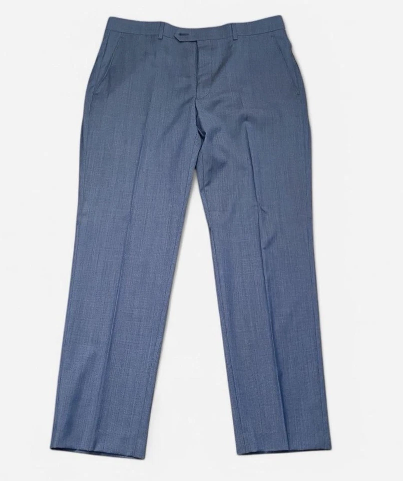 Michael Kors Blue 2-piece suit jacket and pants - Image 2 of 4