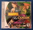 Marvel vs. Capcom 2 (Dreamcast, 2000) CIB Game Case & Manual Sega