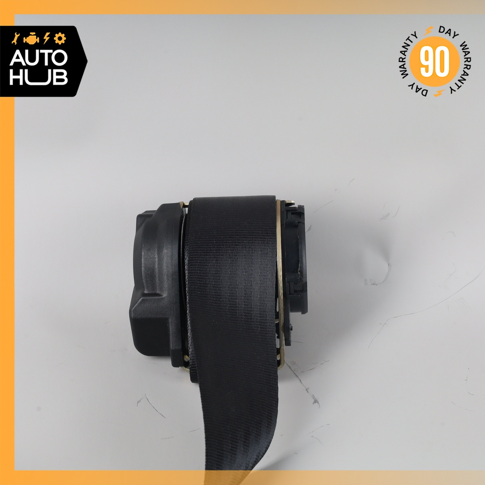 02-07 Maserati M138 4200 Coupe GT Rear Right Passenger Side Seat Belt Black OEM