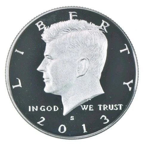 2013-S Kennedy Half Dollar Proof 90% Silver