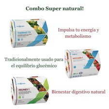 Detox - Fat Burner  Prunex  Thermo t3  Nocarb T-3 - Pack 84 sticks total