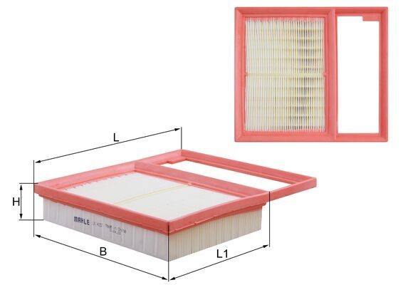 2x ✅Fits KNECHT LX4157 Air filter LX4157 Air filter (Cartridge) fits ⭐UK Seller⭐