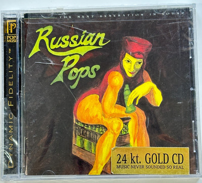 Russian Pops - 24kt Gold Audiophile Classical CD New Factory Sealed [Case Crack]