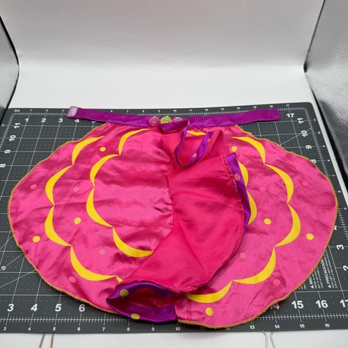 Build-A-Bear My Little Pony Rarity Coronation Cape Skirt Kids Pink Purple Gems