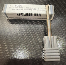 Harvey Tool Carbide ID Back Corner Rounding End Mill .020R X 3/16” 5* 3Fl