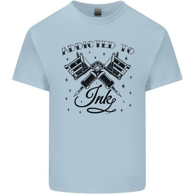 Addicted To Tinte Tattoo Künstler Kinder T-shirt Kinder