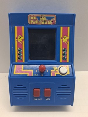 Ms. Pac-Man Mini Arcade Handheld Game 2018 Bandi Namco Tested Works
