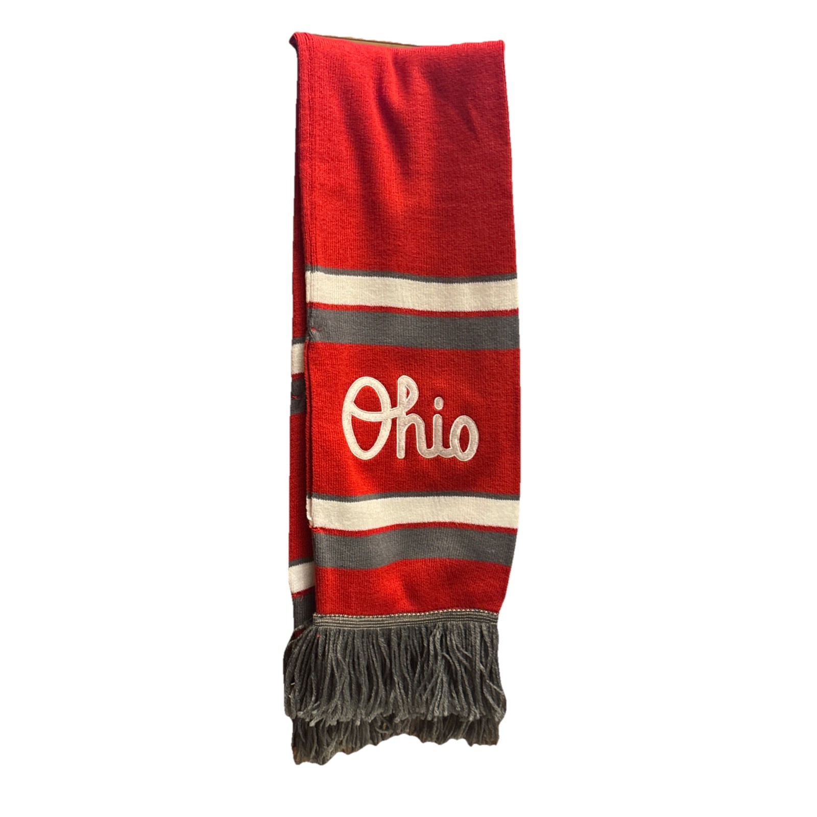 Script Ohio State Buckeyes Scarf with Pockets Ban… - image 2