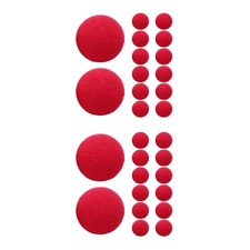  2 Count Clown Nose Kids Cosplay Circus Theme Party Decorations Accessory