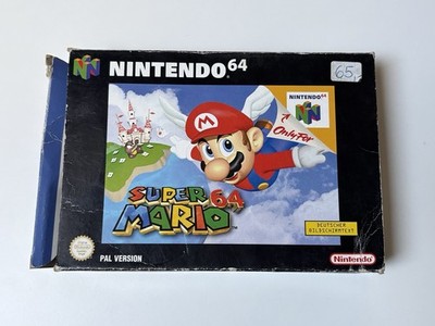Super Mario 64 (Nintendo 64, 1997) OVP + Modul