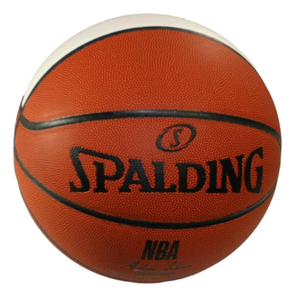 Clyde Drexler Houston Rockets NBA Autographed Full Size Basketball JSA - Image 4 of 4