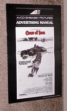 CROSS OF IRON original 1977 WW2 movie pressbook JAMES COBURN/SAM PECKINPAH