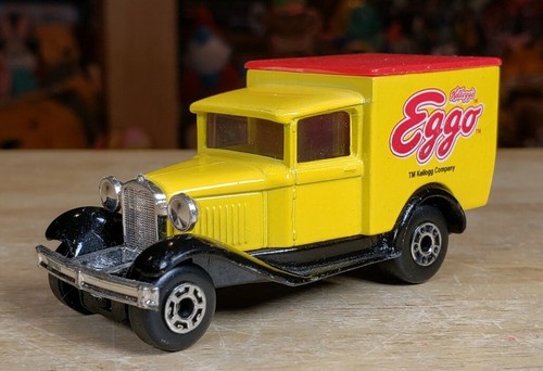 Vintage 1979 Matchbox 1:72 Yellow Model A Ford Eggo Delivery Truck Loose - Picture 2 of 14