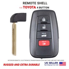 Smart Remote Key Shell For Toyota 4 Button With Emergency Insert Smart Remote Key Shell For Toyota 4 Button With Emergency Insert