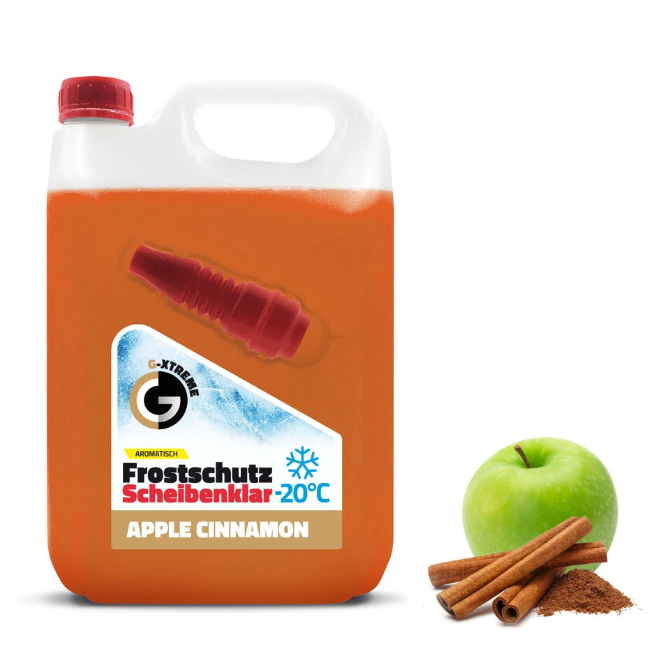 Scheibenfrostschutz Apple&Cinnamon Duft Schlierenfreier Scheibenklar Winter 10L - Bild 4 von 4