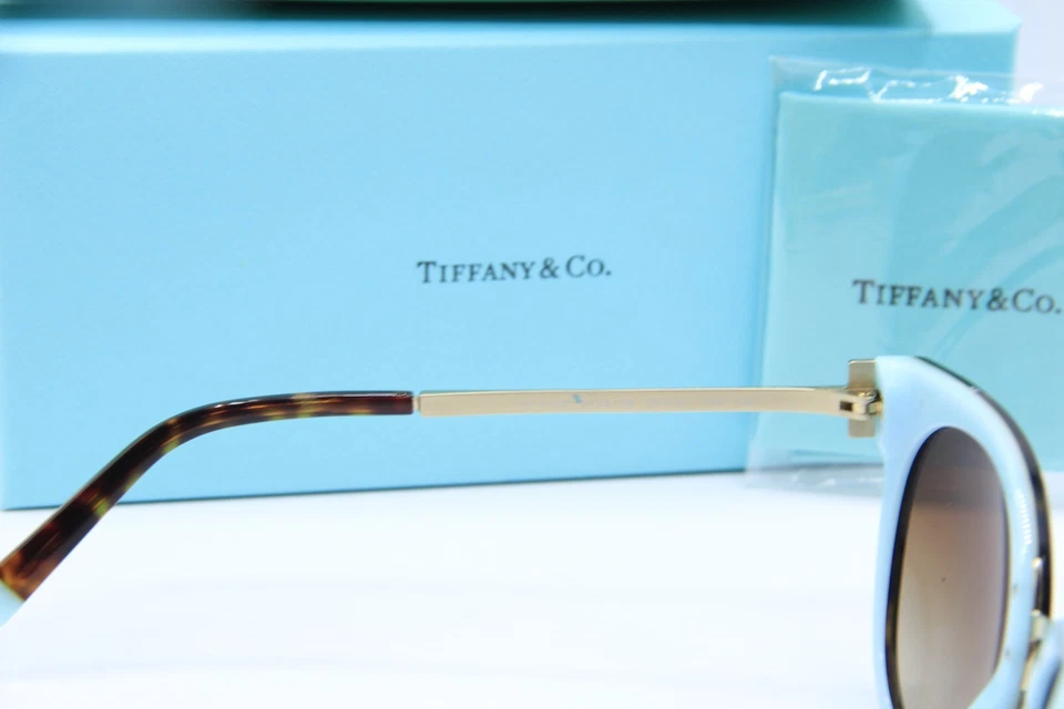 NUEVAS GAFAS TIFFANY & CO. TF 4168 8134/3B HABANA DORADAS AUTÉNTICAS MARCOS 54-20 Foto 3 de 4