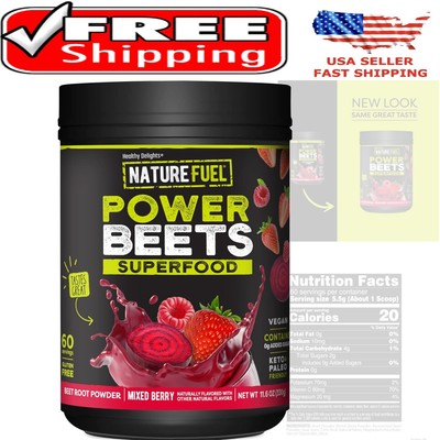 Delicious Mixed Berry Power Beets Powder - Superfood for Athletic Performance