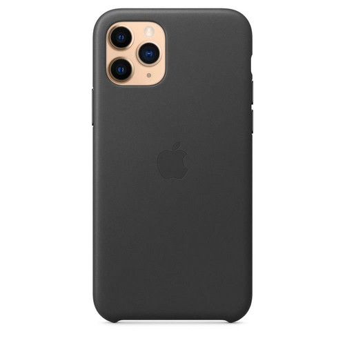 Véritable / Officiel Apple Cuir Étui pour IPHONE 11 Pro - Noir - Neuf - Photo 7 sur 9