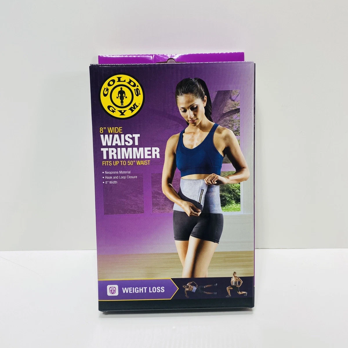 Golds Gym Waist Trimmer Belt Can Expand To 50” Waist!