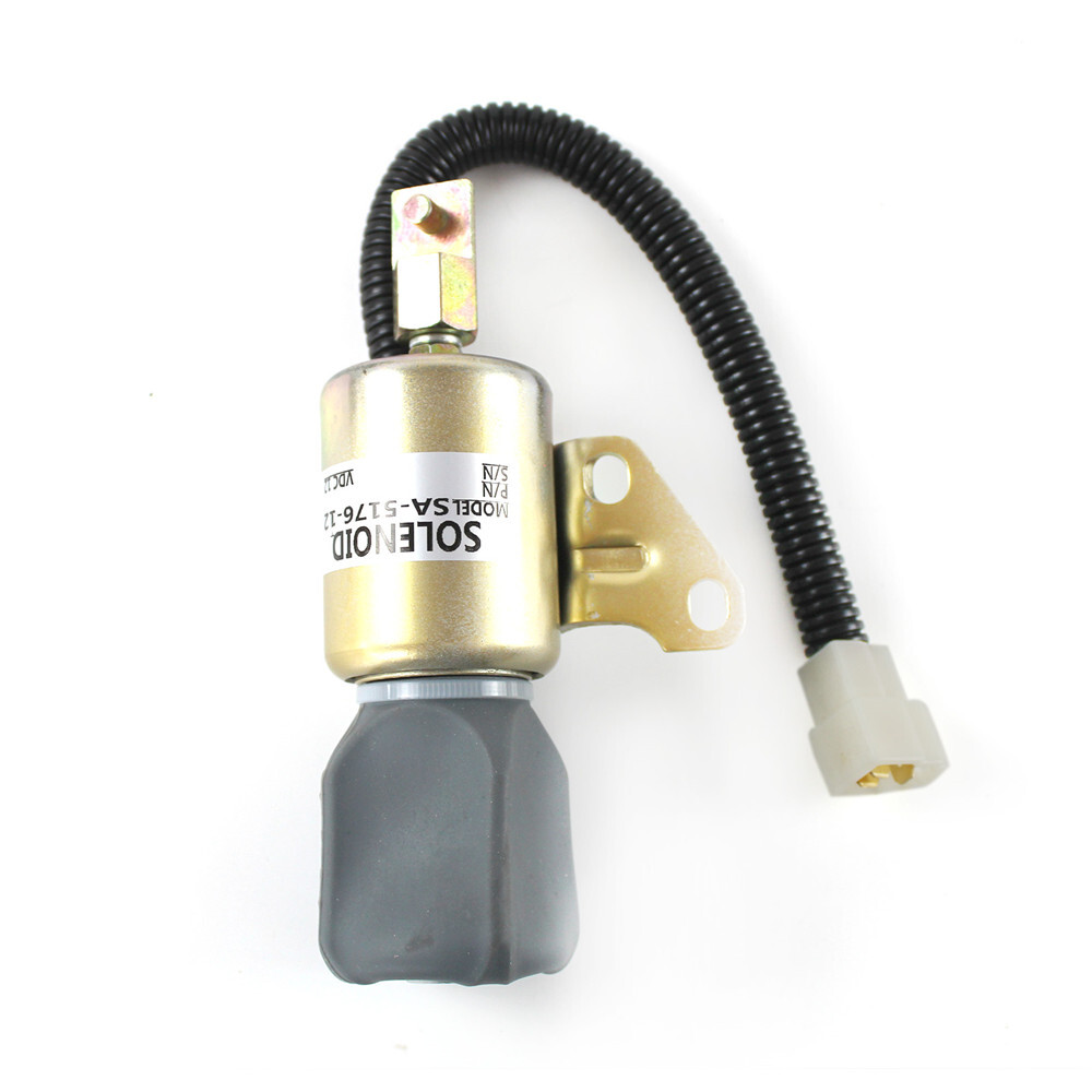 Fit Kubota D722 D902 Z482 Fuel Shut Off Solenoid Valve 1756ES