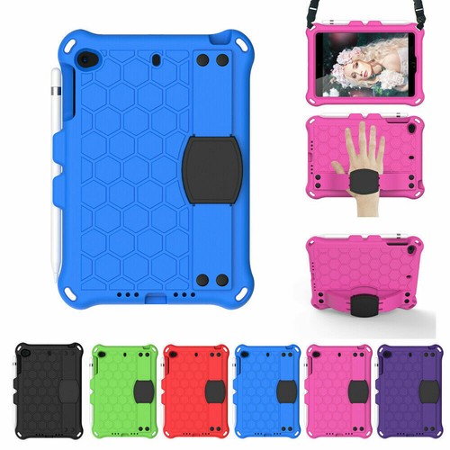 For iPad Mini 6 5 4 3 2 3D Portable Kids Shockproof Foam Tough Bumper Cover Case - Picture 13 of 46
