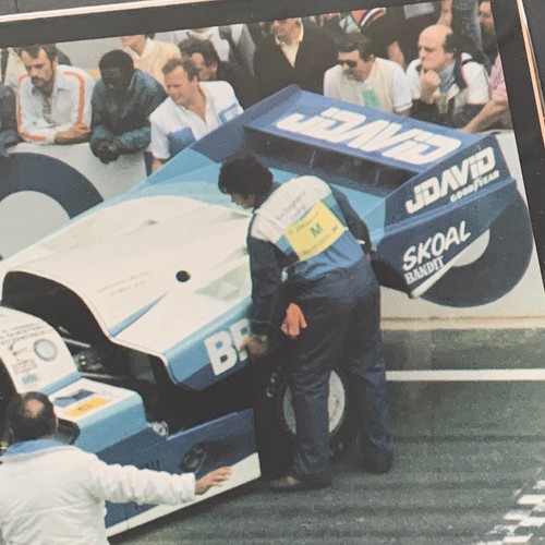 PÓSTER ORIGINAL DE FÁBRICA FITZPATRICK JDAVID PORSCHE 956 LE MANS 24 HORAS 1983 - Imagen 3 de 5