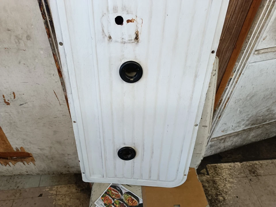 Panel de puerta de metal blanco para Chevy/Furgoneta G10 G20 G30 72-95 lado del pasajero OEM Foto 3 de 4