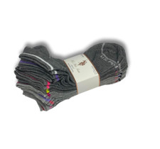 Women U.S. Polo Assn gray Moisture Control Low Socks 10 Pair Size 4-10 NEW