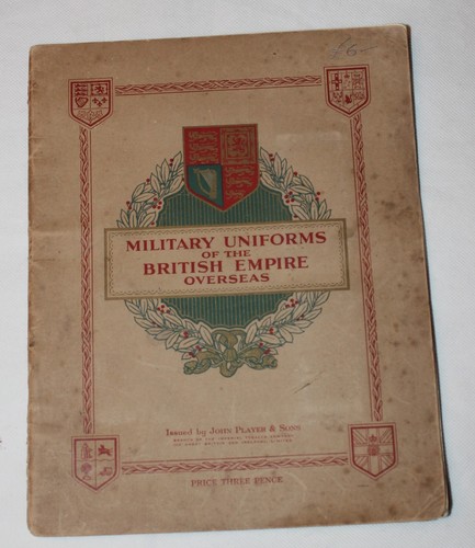 John Player Military Uniforms of the British Empire Overseas 1938 Cards