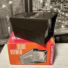 300 Slide Viewer Airequipt Vintage 1973 USA in Original Packaging 