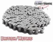 #10BSS Stainless Steel Metric Standard Roller Chain 10FT with 1 Connecting Link