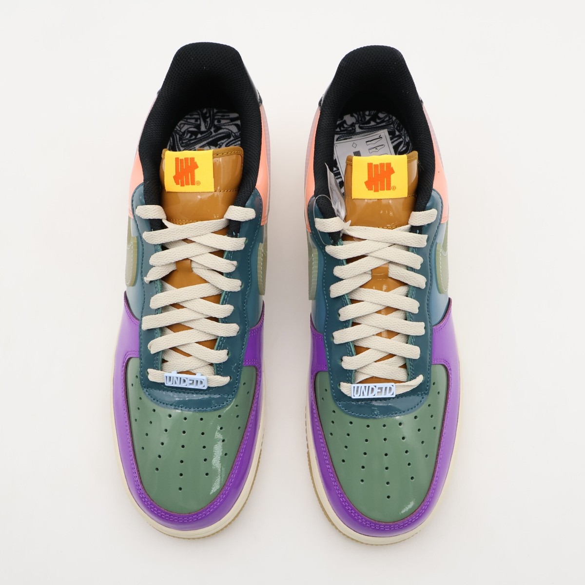 DV5255-500 Nike Air Force 1 Low SP Undefeated Multi-Patent Wild