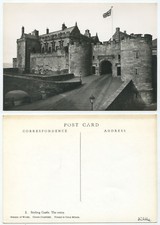 39654 - Castello di Stirling - The entry - foto reale - vecchia cartolina
