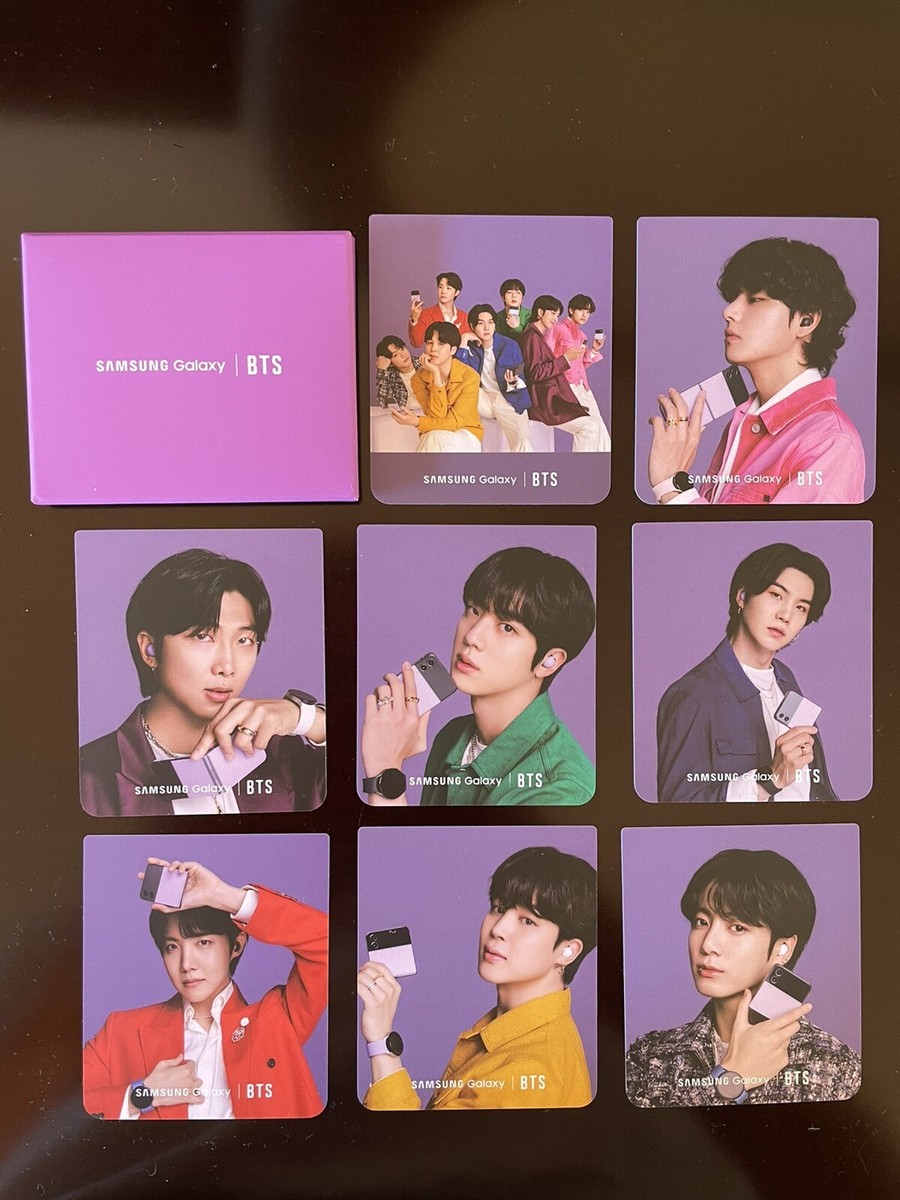 BTS SAMSUNG Galaxy Experience 2022 PHOTOCARD COMPLETE SET NEW