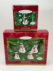 Hallmark Ornaments - Snowmen of Mitford - Max (2000) & Snowman Jubilee (2001)