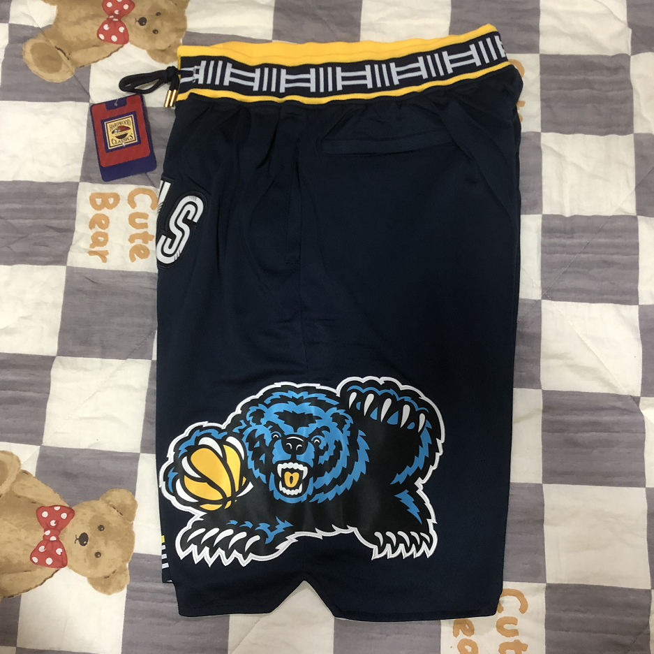 Premium Memphis Grizzlies NBA Basketball Shorts with Pockets Zipper eBay