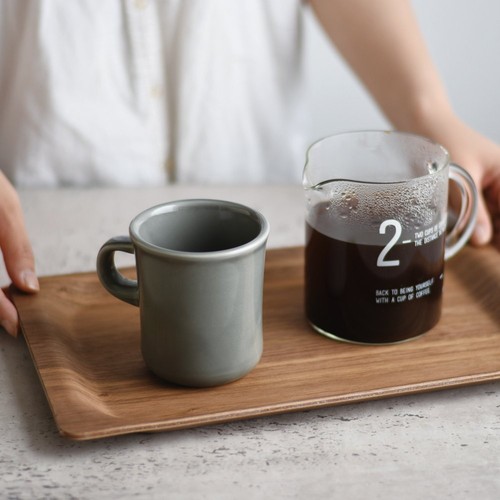 Taza KINTO SCS 400 ml 0,4 L Gris 27640 Porcelana HECHA EN JAPÓN - Imagen 8 de 12