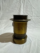 Erker Bros Optical Co.  Large Brass Lens (#74)